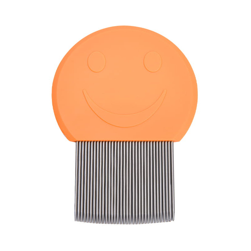 Smiley Face Comb med stort håndtak